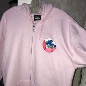 Pink Dolphin Hoodie
